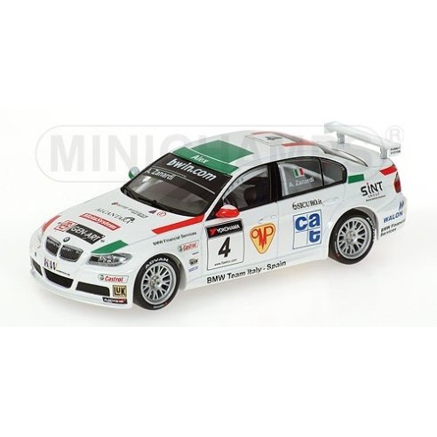 Minichamps BMW 320 SI BMW ITALY A. ZANARDI WINNER ISTANBUL WTCC 2006 1/43