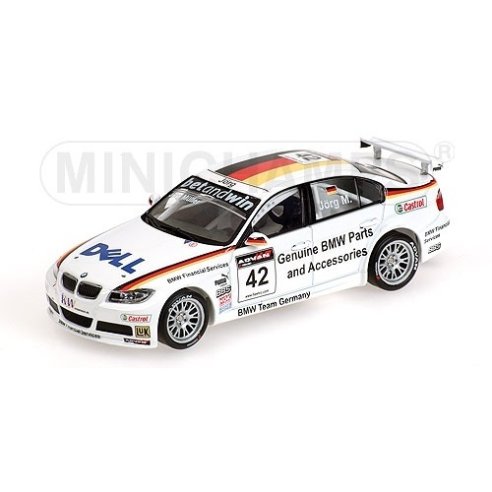 Minichamps BMW 320 SI J. MUELLER WINNER OSCHERSLEBEN WTCC 2006 1/43