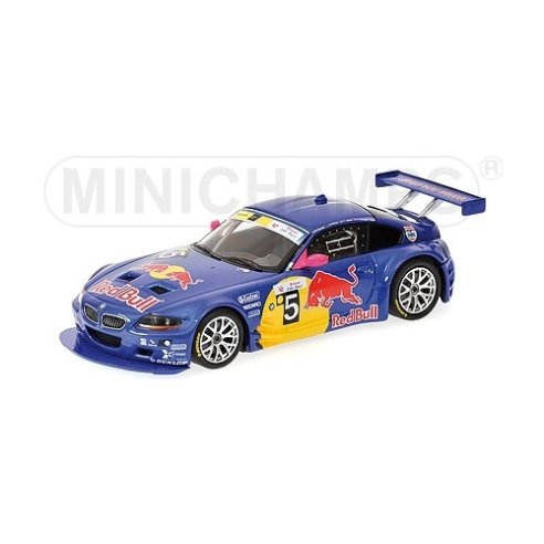 Minichamps BMW Z4 M COUPE&#039; RED BULL WERNER WINNERS 24H SILVERSTONE 2006 1/43