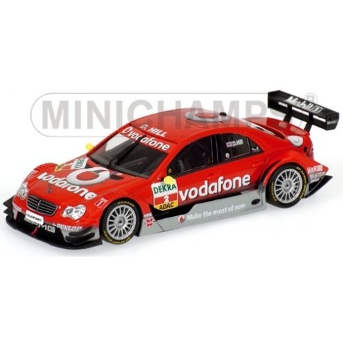 Minichamps MERCEDES BENZ C-CLASS VODAFONE D. HILL BRANDS HATCH 2006 1/43