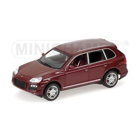 Minichamps PORSCHE CAYENNE TURBO 2007 RED METALLIC 1/43