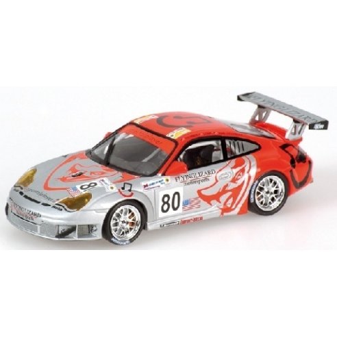 Minichamps PORSCHE 911 GT3 RSR FLYING LIZARD VAN OVERBEEK 24H LE MANS 2006 1/43