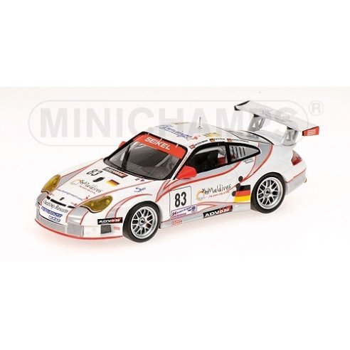 Minichamps PORSCHE 911 GT3-RSR TEAM SEIKEL 24H LE MANS 2006 NIELSEN 1/43