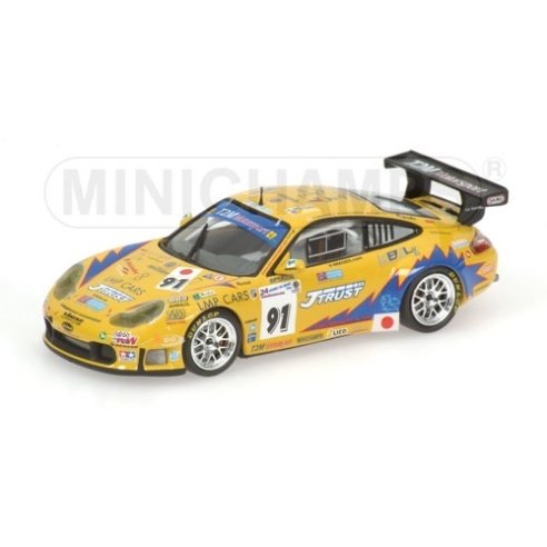 Minichamps PORSCHE 911 GT3-RS T2M 24H LE MANS 2006 YAMAGISHI DE FOURNOUX 1/43