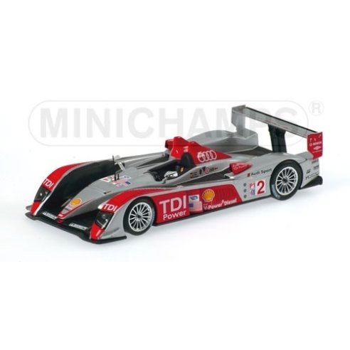 Minichamps AUDI R10 PIRRO BIELA WINNER 12H SEBRING 2007 1/43