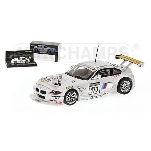 Minichamps BMW Z4 M COUPE&#039; STUCK HURTGEN 1ST CLASS VLN 250 MILE RACE 2007 1/43