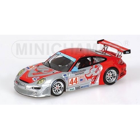 Minichamps PORSCHE 911 GT3 RSR FLYING LIZARD LAW NEIMAN 12H SEBRING 2007 1/43