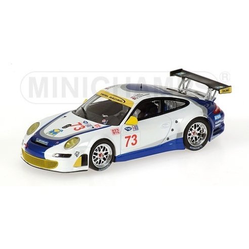 Minichamps PORSCHE 911 GT3 RSR TAFEL JAMES 12H SEBRING 2007 1/43