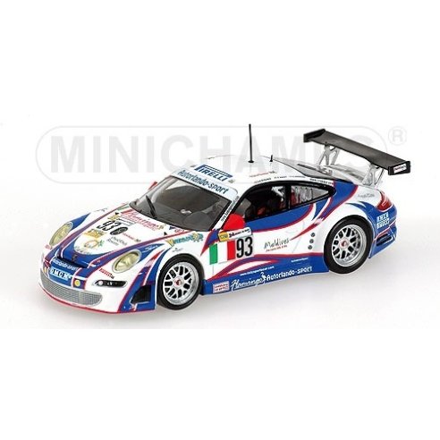 Minichamps PORSCHE 911 GT3 RSR AUTORLANDO SIMONSEN 24H LE MANS 2007 1/43