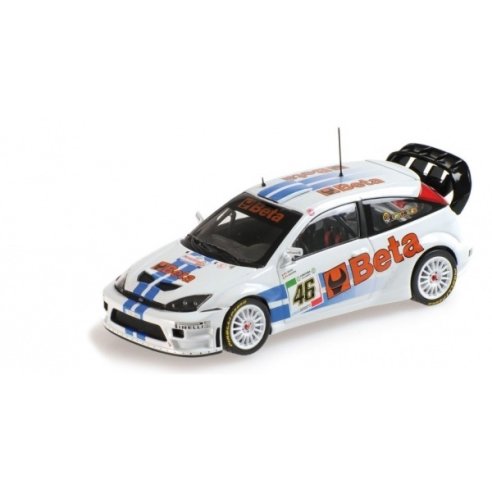 Minichamps FORD FOCUS RS WRC BETA VALENTINO ROSSI CASSINA MONZA RALLY 2007 1/43