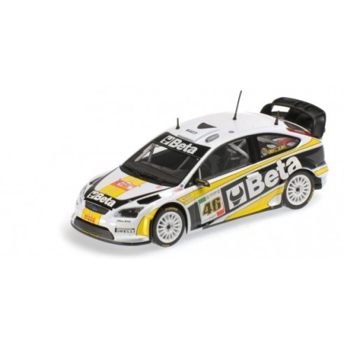 Minichamps FORD FOCUS RALLY BETA VALENTINO ROSSI RALLY MONZA 2008 1/43