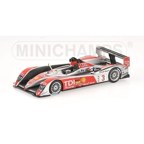 Minichamps AUDI R10 LUHR PREMAT ROCKENFELLER 24H LE MANS 2008 1/43