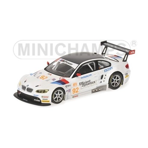 Minichamps BMW M3 GT2 E92 MUELLER MILNER ALMS 2009 1/43