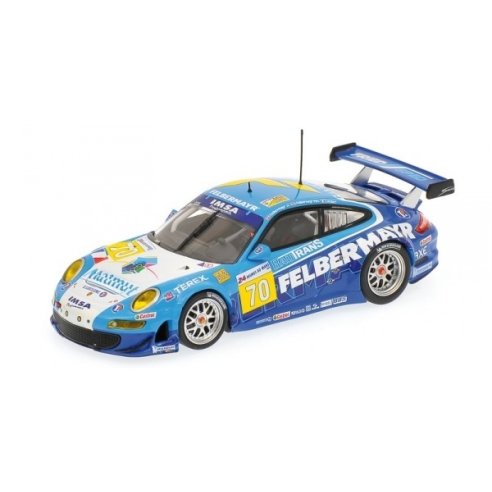 Minichamps PORSCHE 911 GT3 RSR MATMUT FELBERMAYER 24H LE MANS 2009 1/43