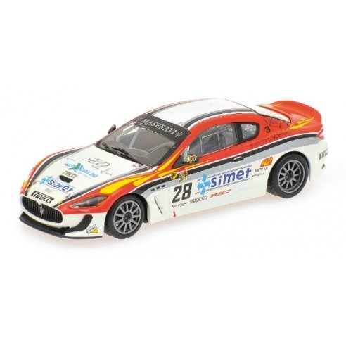 Minichamps MASERATI GRANTURISMO MC GT4 SMURRA TROFEO GRANTURISMO MC 2010 1/43