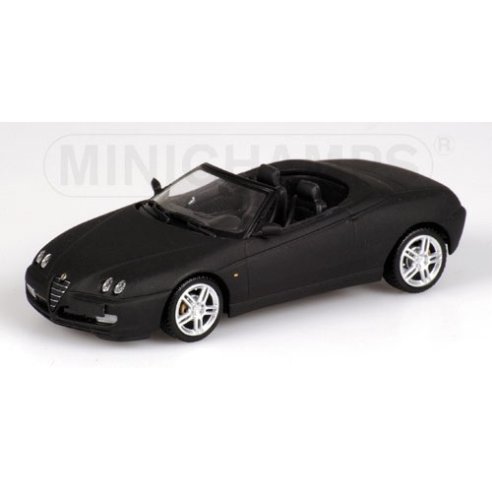 Minichamps ALFA ROMEO SPIDER MATT BLACK 1/43