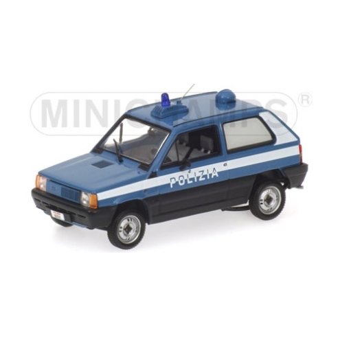 Minichamps FIAT PANDA 45 POLIZIA ITALIANA 1980 1/43