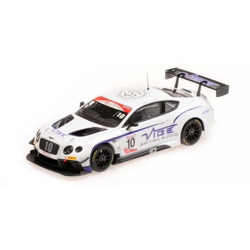 ALMOST REAL BENTLEY CONTINENTAL GT3 JORDAN WITT RACING #10 2016 GT CUP SERIES CHAMPIONS 1/43