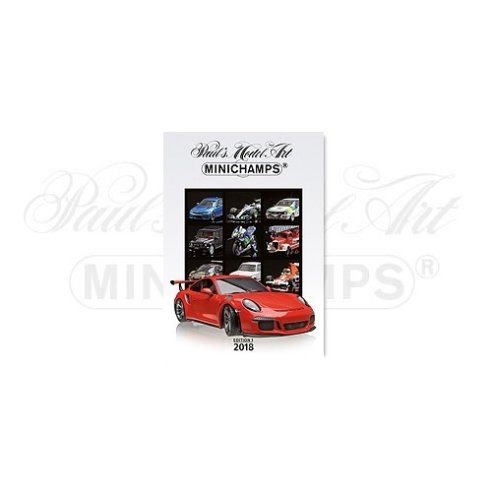 CATALOGO MINICHAMPS EDIZIONE 1 / 2018