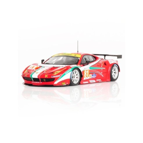 TSM Model True Scale Miniatures FERRARI 458 ITALIA GTE PRO #81 TEAM AF CORSE 24H LE MANS 2012 FUJIMI 1/43