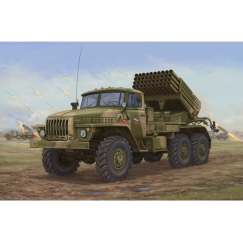 TRUMPETER KIT RUSSIAN BM-21 HAIL MRL LATE 1/35