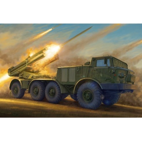 TRUMPETER KIT RUSSIAN 9P140 TEL OF 9K57 URAGAN MULTIPLE LAUNCH ROCKET SYSTEM 1/35