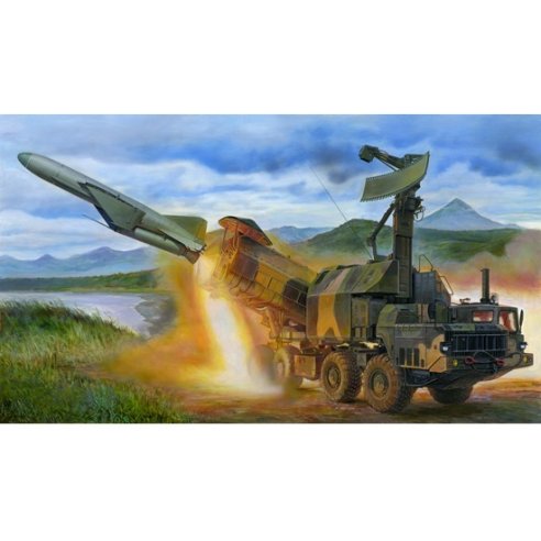 TRUMPETER KIT RUSSIAN 4K51 RUBEZH COASTAL ASM WITH P-15 1/35