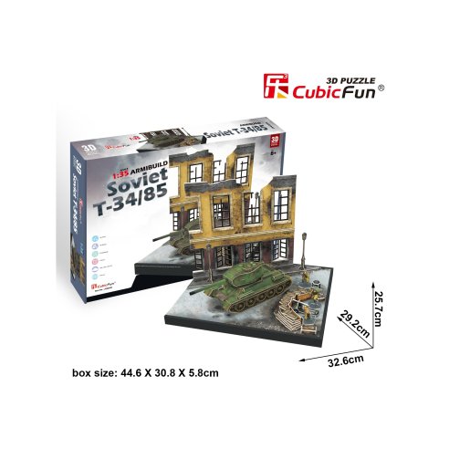 CUBICFUN SOVIET T35/85 1/35