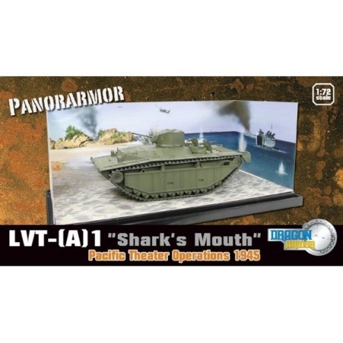 Dragon Armor LVT-(A)1 SHARK MOUTH PACIFIC THEATER OPERATIONS 1945 1/72