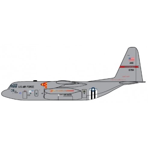 Dragon Warbirds C-130 H HERCULES 179TH AIRLIFT 60TH ANNIVERSARY 1/400