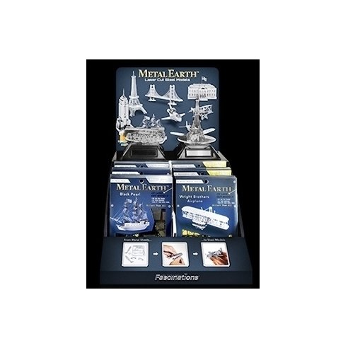 Fascinations metal earth ESPOSITORE DA BANCO METAL EARTH