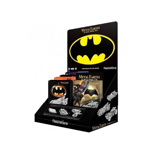 Batman Fascinations ESPOSITORE BATMAN METAL EARTH