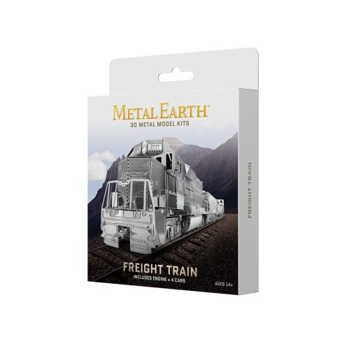 Fascinations metal earth FREIGHT TRAIN SET