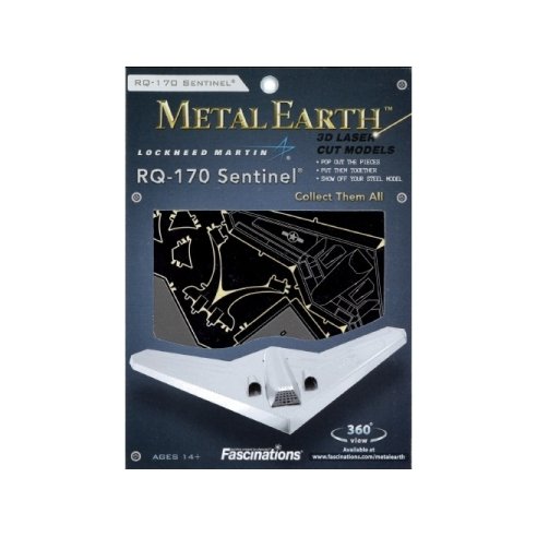 Fascinations metal earth RQ170 SENTINEL