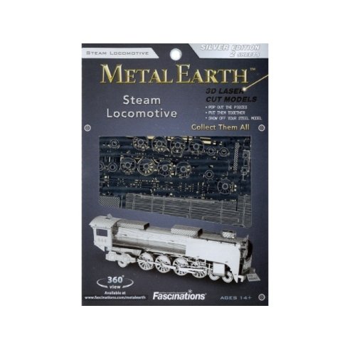 Fascinations metal earth LOCOMOTIVA A VAPORE