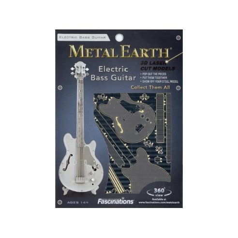 Fascinations metal earth CHITARRA BASSO