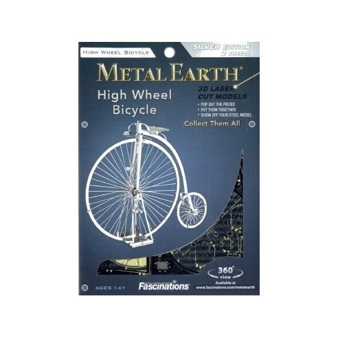 Fascinations metal earth BICICLETTA HIGH WHEEL BICYCLE