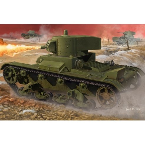 HOBBY BOSS kit SOVIET OT-130 FLAME THROWER TANK 1/35