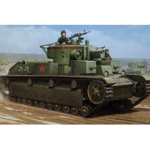 HOBBY BOSS kit SOVIET T-28 MEDIUM TANK WELDED 1/35