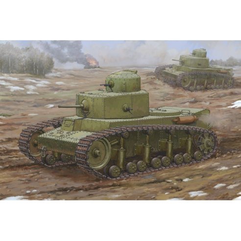 HOBBY BOSS kit SOVIET T-12 MEDIUM TANK 1/35