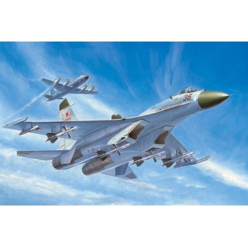 TRUMPETER KIT RUSSIAN SU-27 EARLY TYPE FIGHTER 1/72