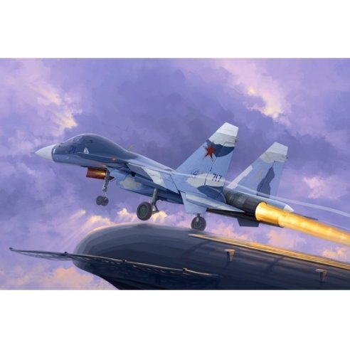 TRUMPETER KIT RUSSIAN SU-33UB FLANKER D 1/72