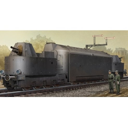 TRUMPETER KIT GERMAN ARMORED TRAIN PANZERTRIEBWAGEN NR.16 1/35