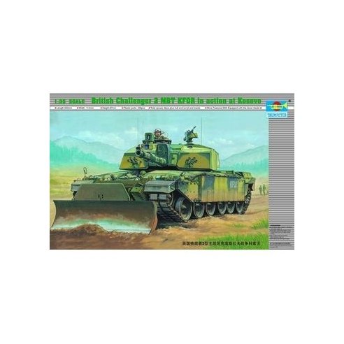 TRUMPETER KIT BRITISH CHALLENGER 2 MBT KFOR 1/35