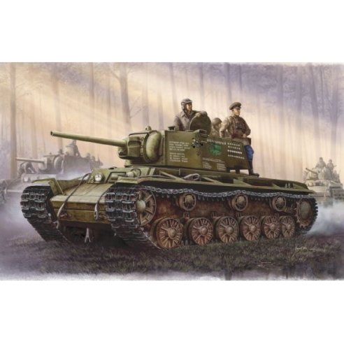 TRUMPETER KIT RUSSIA KV-1 MODEL 1942 SIMPLIFIED TURRET TANK 1/35