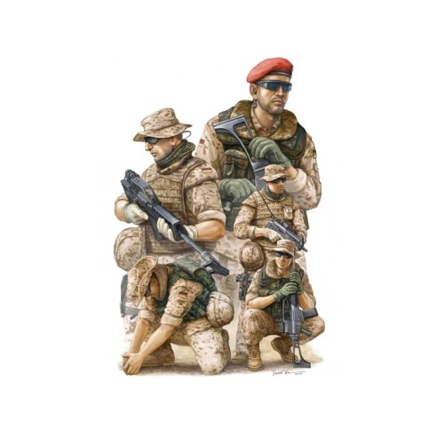 TRUMPETER KIT MODERN GERMAN ISAF SOLDIER IN AFGHANISTAN 1/35