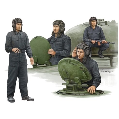 TRUMPETER KIT SOVIET TANK CREW 1/35