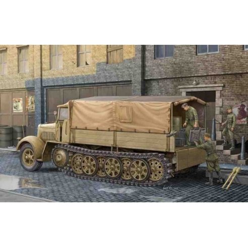 TRUMPETER KIT GERMAN SD.KFZ.7 MITTLERE ZUGKRAFTWAGEN 8T LATE 1/35