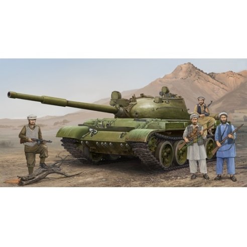 TRUMPETER KIT RUSSIAN T-62 MOD.1975 MOD.1962+KTD2 1/35