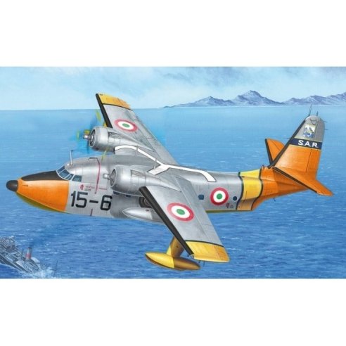 TRUMPETER KIT ALBATROSS ITALIANO HU-16A 15&#039; STORMO S.A.R. 1/48